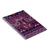 Nahtlose Streifen. Blumentapete. Colorf Notizblock (Rechte Seite)