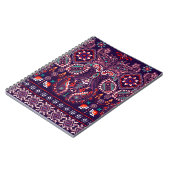 Nahtlose Streifen. Blumentapete. Colorf Notizblock (Linke Seite)