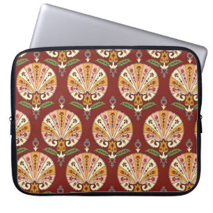 Nahtlose Suzani farbenfrohe Muster. Vintages Multi Laptopschutzhülle