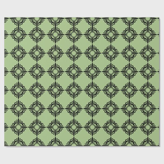 Nahtlose Symmetriepapier Geschenkpapier (Flach)