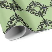 Nahtlose Symmetriepapier Geschenkpapier (Rolleneckpunkt)