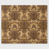 Nahtlose Tapete im Jugendstil, Vintag Geschenkpapier (Flach)