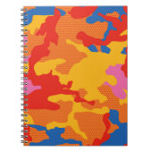 Nahtlose Tarnung Hintergrundmuster. Nahtlos Notizblock (Vorderseite)