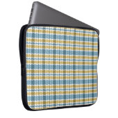 Nahtlose Tartan, kariertes Muster. Hintergrund. Vi Laptopschutzhülle (Vorne Rechts)