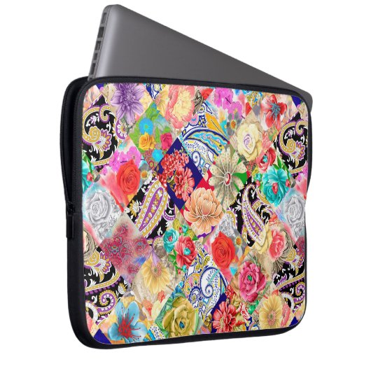 Nahtlose Textur der Drachenwaage, Reptilhaut, 3 Laptopschutzhülle (Vorne Rechts)