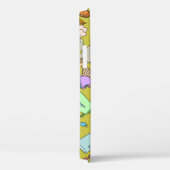 Nahtlose Textur. Handgezogene Doodles Nahrungsmitt Case-Mate iPhone Hülle (Rückseite / Rechts)