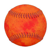 Nahtlose Textur Hintergrund Abstrakt Orange und Baseball (Rückseite)