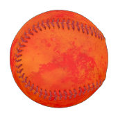 Nahtlose Textur Hintergrund Abstrakt Orange und Baseball (Vorderseite Links)