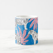 Nahtlose Tiger-Muster, Hintergrund wild lebender T Kaffeetasse (Mittel)