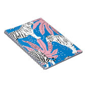 Nahtlose Tiger-Muster, Hintergrund wild lebender T Notizblock (Rechte Seite)