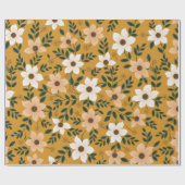 nahtlose traditionelle Blume Geschenkpapier (Flach)