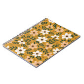 nahtlose traditionelle Blume Notizblock (Linke Seite)