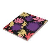 Nahtlose tropische Blätter Fliese (Seite)