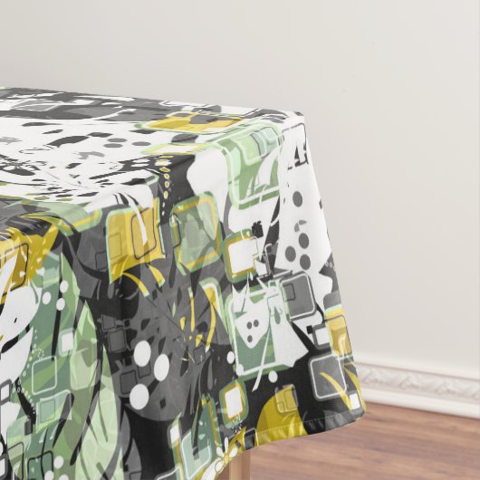 Nahtlose tropische Dschungel exotische Blätter abs Tischdecke (Beispiel)