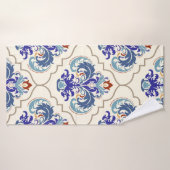 Nahtlose türkische bunte Muster. Badehandtuch (Badehandtuch)