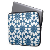 Nahtlose türkische Farbgestaltung Niedlich Laptopschutzhülle (Vorderseite Links)