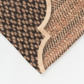 Nahtlose Verschiedene texturierte marokkanische Fl Fleecedecke (Ecke)