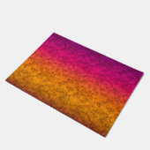 Nahtlose Verzierung aus Marmor rosa Farbverlauf li Fußmatte (Schrägansicht)