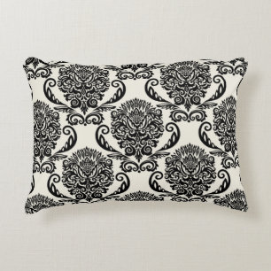 Nahtlose Verzierung mit dekorativen Elementen. Fre Dekokissen