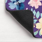 Nahtlose Vintage Blume Mousepad (Ecke)