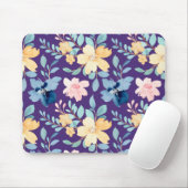 Nahtlose Vintage Blume Mousepad (Mit Mouse)