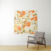 Nahtlose Vintage Blumenmuster. Arrangementorang Wandteppich (Beispiel (Horizontal))