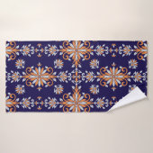 Nahtlose Vintage Blumenmuster Badehandtuch (Badehandtuch)