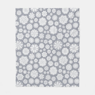 Nahtlose Vintage Blumenmuster, Frühjahr/Sommer ba Fleecedecke
