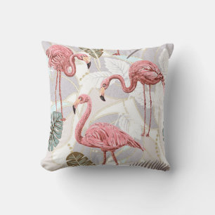 Nahtlose Vintage Blumenmuster mit fl Kissen