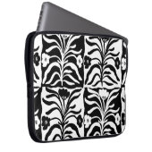 Nahtlose Vintage Hand mit Blumenmuster  Laptopschutzhülle (Vorne Rechts)