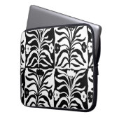 Nahtlose Vintage Hand mit Blumenmuster  Laptopschutzhülle (Vorderseite Links)