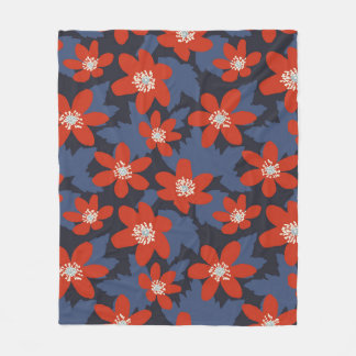 Nahtlose Vintage Muster im skandinavischen Stil mi Fleecedecke