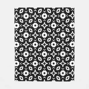 Nahtlose Vintage Muster in geometrischen Ornamente Fleecedecke
