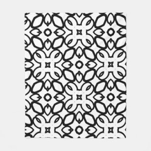 Nahtlose Vintage Muster in geometrischen Ornamente Fleecedecke