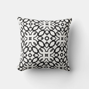 Nahtlose Vintage Muster in geometrischen Ornamente Kissen