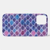 Nahtlose Violette Case-Mate iPhone Hülle (Rückseite (Horizontal))