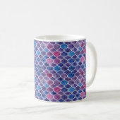 Nahtlose Violette Kaffeetasse (VorderseiteRechts)