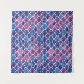 Nahtlose Violette Wandteppich (Vorderseite (Horizontal))