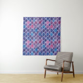 Nahtlose Violette Wandteppich (Beispiel (Horizontal))