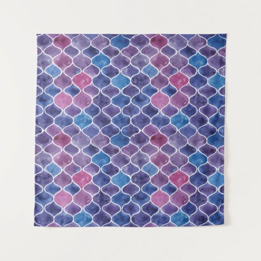 Nahtlose Violette Wandteppich (Vorderseite)