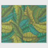 Nahtlose, von Hand gezeichnete Muster mit Bananen- Geschenkpapier (Flach)