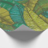 Nahtlose, von Hand gezeichnete Muster mit Bananen- Geschenkpapier (Ecke)