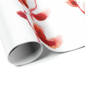 Nahtlose Wasserfarbenmuster mit pussy Weide Geschenkpapier (Rolleneckpunkt)