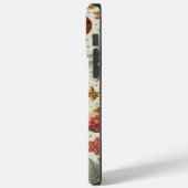 Nahtlose Weihnachtsdekoration Case-Mate iPhone Hülle (Rückseite / Links)