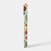 Nahtlose Weihnachtsdekoration iPhone 15 Hülle (Linke Seite)