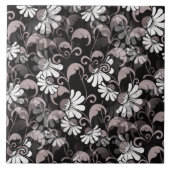 Nahtlose weiße Keramik Tile Fliese (Vorderseite)