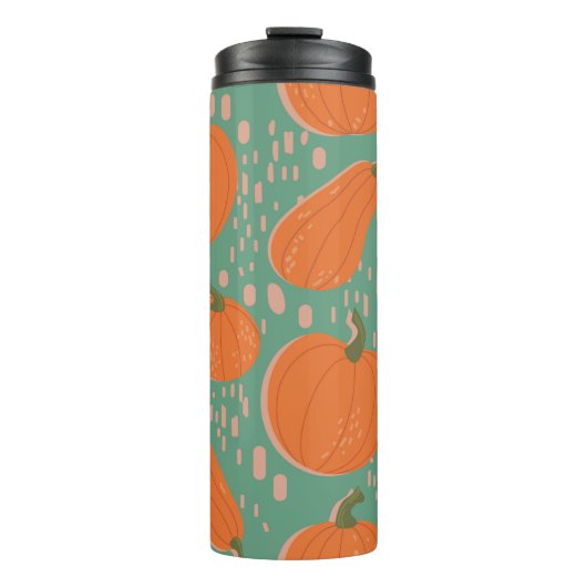 Nahtlose Wiederholmuster beobachten. Vintage Gesta Thermosbecher (Vorderseite)