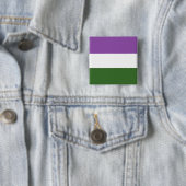 Nahtlose Wiederholung des Genderqueer-Druckfeldmus Button (Beispiel)