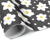 Nahtlose, winzige, Vintage Muster Geschenkpapier (Rolleneckpunkt)