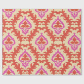 Nahtlose Ziermuster mit traditioneller Mitte Geschenkpapier (Flach)